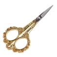 thumbnail image 1 of Tijeras de manicura profesional Vintage Acero inoxidable Cutícula Precisión Belleza Aseo para uñas, vello facial, cejas, pestañas, vello nasal (dorado) Namotu WRMH-504, 1 of 6