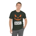 thumbnail image 6 of Bella Canvas 3001 BOO Pumpkin Halloween T-Shirt, Halloween Costume Shirt, 6 of 10