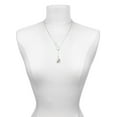 thumbnail image 3 of Delight Jewelry Silvertone Script Mom Heart Silver tone Elegant Infinity Lariat Necklace, 3 of 4