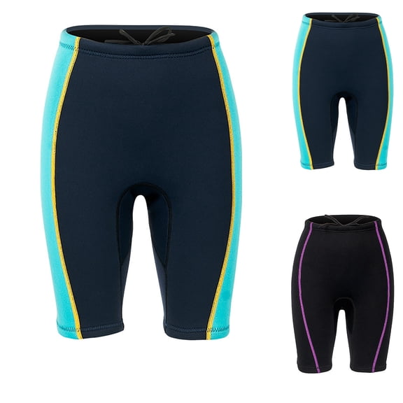 FRSASU Wetsuit Shorts for Women Wet Suits Short for Water Sports Diving Surfing Swimming Snorkeling Kayaking Dark Blue