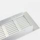thumbnail image 3 of 100mm Cabinet Wardrobe Air Vent Grille Ventilation-Cover Wardrobe Ventilation Grille Vents Rectangular Furniture Breathable Mesh, 3 of 9