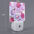 thumbnail image 2 of Xecao Dragon Fruit for Night Light - a Wall-mounted LED Fixture with A Dusk-to-dawn Sensor, Ideal for Bedrooms, Bathrooms, Hallways, and Kitchens-US, 2 of 7