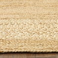 thumbnail image 4 of Laddha Home Designs 5' x 7.75' Tan Brown and Beige Handmade Bordered Rectangular Area Throw Rug, 4 of 5