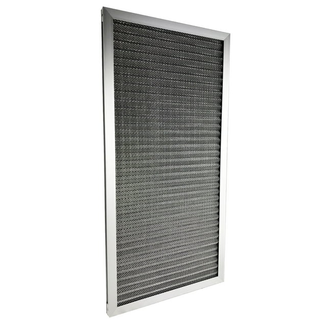Aluminum Electrostatic Air Filter (12 " x 24" x1"), Furnace Central AC