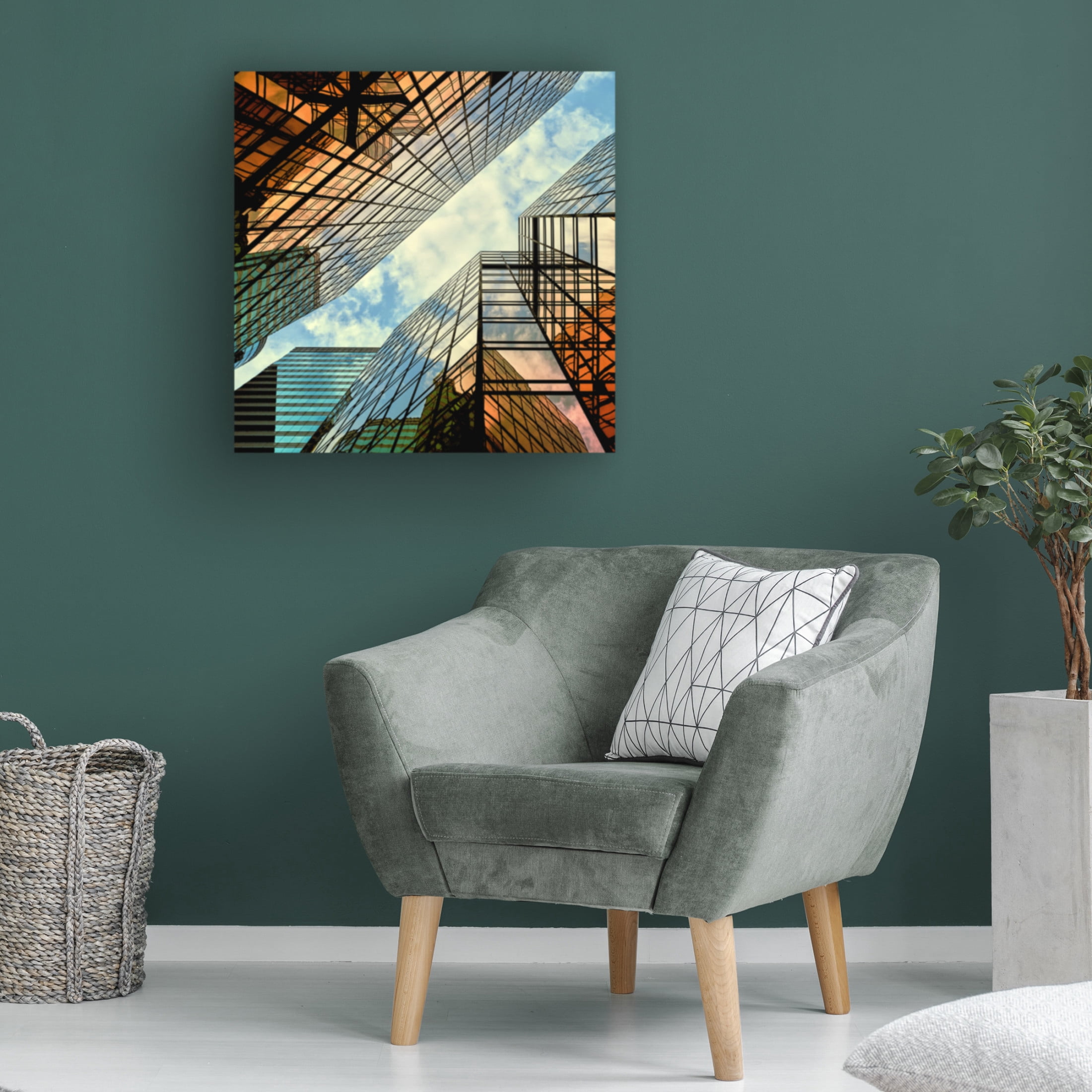 Trademark Fine Art Fabrizio Massetti Colorful Mirrors. Canvas Wall Art