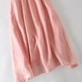 thumbnail image 3 of LOVZFMLL Women's Round Neck Loose Dress Pink L, 3 of 7