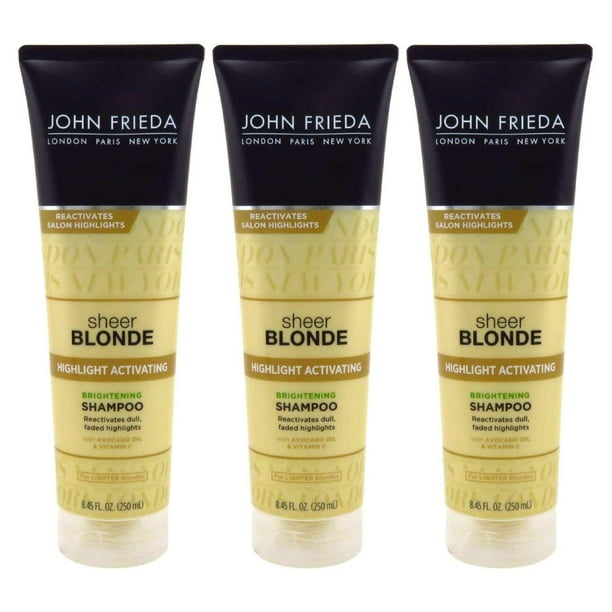 John Frieda sheer blonde Highlight Activating Enhancing Shampoo For