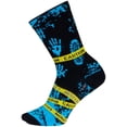 thumbnail image 4 of Sockguy Luminol Socks, 10-13, Black/Blue, 4 of 4