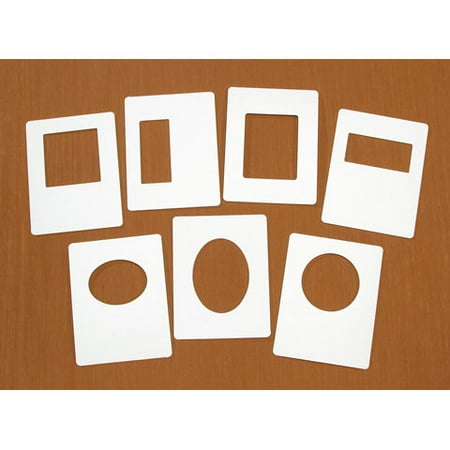 Emboss Folder - Ez Frames 7Pk Asst For Use With Embossing Folders To Create