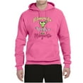 thumbnail image 2 of Wild Bobby, Mamacita Needs a Margarita Mother's Day Unisex Hoodie Sweatshirt, Neon Pink, Small, 2 of 6