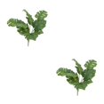 thumbnail image 3 of Inteprter Verde Plantas simuladas Materiales Textura clara Ambiente de isla tropical Decoración de partición 12 50 carey 12 50 carey 2Conjunto, 3 of 6