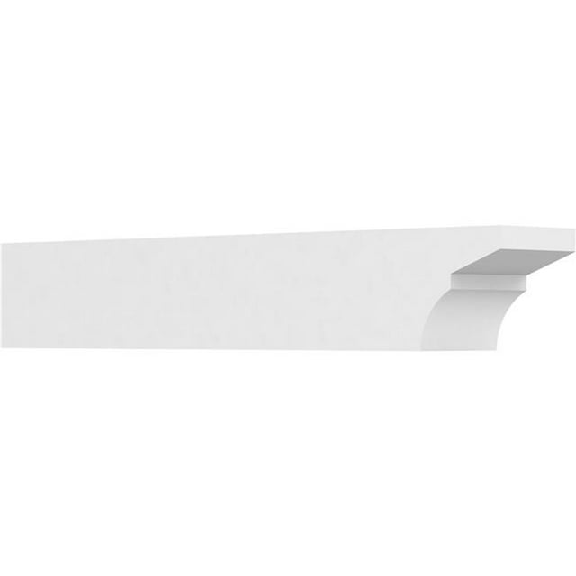 Ekena Millwork RFTP06X06X36MON 6 x 6 x 36 Po Queue de Chevron en PVC de Qualité Architecturale Standard