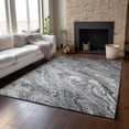 thumbnail image 6 of Addison Rugs Mayfield Washable Transitional Abstract Gray Rectangle Rug, 8' x 10', 6 of 6