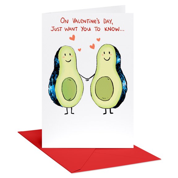 American Greetings Funny Romantic Valentine's Day Card for Wife (Guac My World)