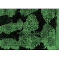 thumbnail image 1 of Ahgly Company Indoor Rectangle Abstract Emerald Green Modern Area Rugs, 7' x 9', 1 of 4