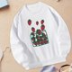 thumbnail image 1 of Sudaderas de moda para mujer, sudadera informal con cuello redondo, ropa deportiva estampada, sudadera de manga larga para acampar y trabajar , xxl Yinane Sudadera Mujer, 1 of 8
