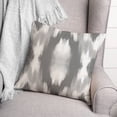 thumbnail image 3 of Creative Products Abstract Paint Gray 20 x 20 Indoor / Outdoor Pillow, 3 of 3
