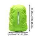 Camping Gear,Outdoor Night Reflective Rain Cover Universal Backpack