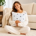 thumbnail image 3 of Halloween Pillow Covers, 18x18 inch White Ghost Throw Pillow Covers, Faux Fur Soft Couch Cushion Case, Fluffy Plush Accent Throw Pillow Case for Halloween Home Decor Indoor, 3 of 8