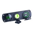 thumbnail image 1 of Car Motorboat With Led Voltmeter Splitter Cigarette Lighter Socket Fast 12v 24v, 1 of 4
