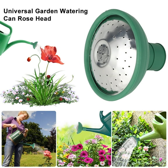 HOTBEST Universal Garden Watering Can Rose Head, Water Sprinkler Sprayer, Fit All Watering Can Rose, Watering Can Spout Cap Nozzle Replacement Garden Watering Tool