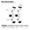 thumbnail image 4 of Lsque Bluey Printed Men's Crew Socks, Soft Durable Breathable Moisture-Wicking with Odor Control Cotton socks, 4 of 7