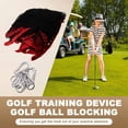 thumbnail image 3 of Golf Ball Blocking Net Golf Training Device Rebounder Net Multi-Function Grid Ball Sports Pitching Practice Net, 3 of 7