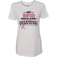 thumbnail image 3 of Inktastic My Sister is a Survivor Breast Cancer Awareness Women's T-Shirt, 3 of 5