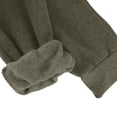 thumbnail image 6 of Fleece Tracksuits Mens 2 Piece Set Long Sleeve Athletic Zip Jogging Suit Army Green L, 6 of 9