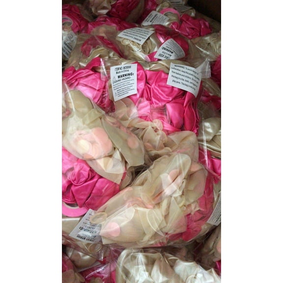 Party Pink and White Confetti Balloon