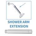 thumbnail image 4 of Tube d'Extension de Douche Tube d'Extension de Douche Tube d'Extension de Douche en Acier Inoxydable Tuyau d'Extension de Douche, 4 of 7