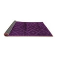 thumbnail image 2 of Ahgly Company Indoor Rectangle Abstract Purple Contemporary Area Rugs, 8' x 12', 2 of 4