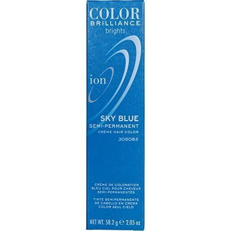 Ion Color Brilliance Semi Permanent Brights Hair Color Sky Blue