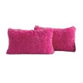 thumbnail image 1 of Bearachild Funda de almohada hipoalergénica de poliéster, 2 uds., para dormir sin alergias, funda de cojín suave y cómoda Juegos de cama Rosa roja, 1 of 6