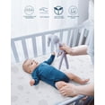 thumbnail image 6 of Ganondorf 38"X26" Trifold Pack and Play Mattress Mini Pack N Play Mattress Dual-Sided Memory Foam, Waterproof, Breathable, Anti-Slip, Portable Baby Mattress Pad for Infants & Toddlers, 6 of 8