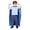 Blue/Blue, variant on Costume Agent Superhero Reversible Child Costume Cape, 32" Blue