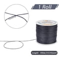 thumbnail image 6 of 0.5mm Waxed Cord 115 Yards Gray Wax Polyester Cord Waxed Beading String Twine Waxed Threads for DIY Bracelet Necklaces Dreamcatcher Jewelry Making Sewing Macrame Sewing Project, 6 of 9