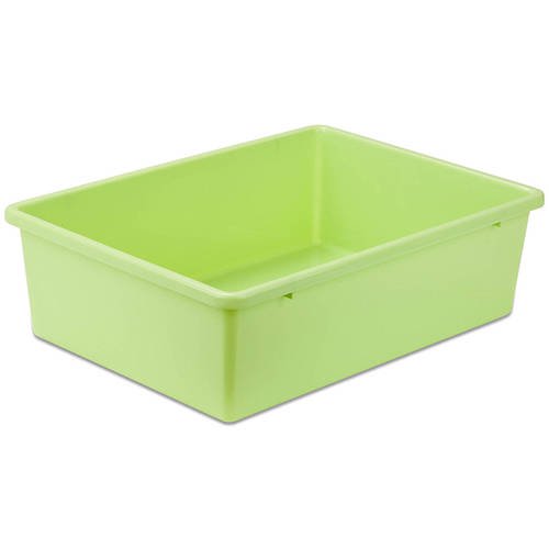 Honey Can Do Lightweight Large Plastic Bin, Multicolor