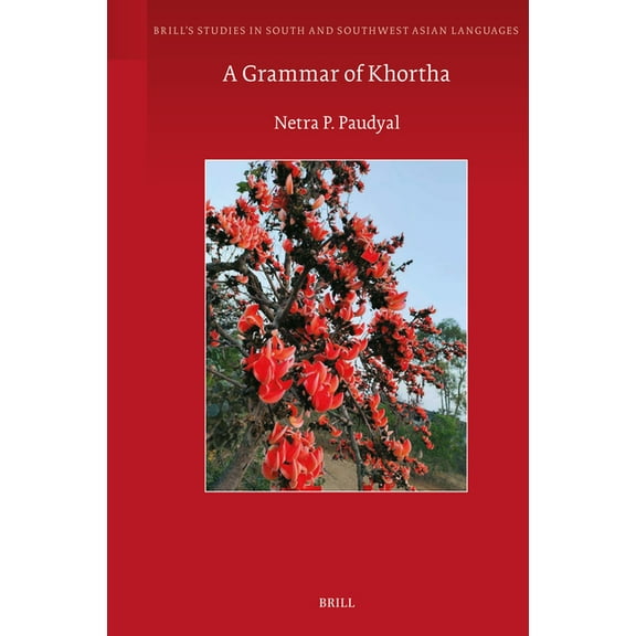 Brill's Studies in South and Southw A Grammar of Khortha, Book 15, (Hardcover)