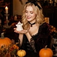 thumbnail image 5 of Halloween Ghost Scented Candle Blue Bell Night Ghost Wax Candle 2.44x2.99 Inch Cute Spooky Home Table Decor Gift Idea, 5 of 6