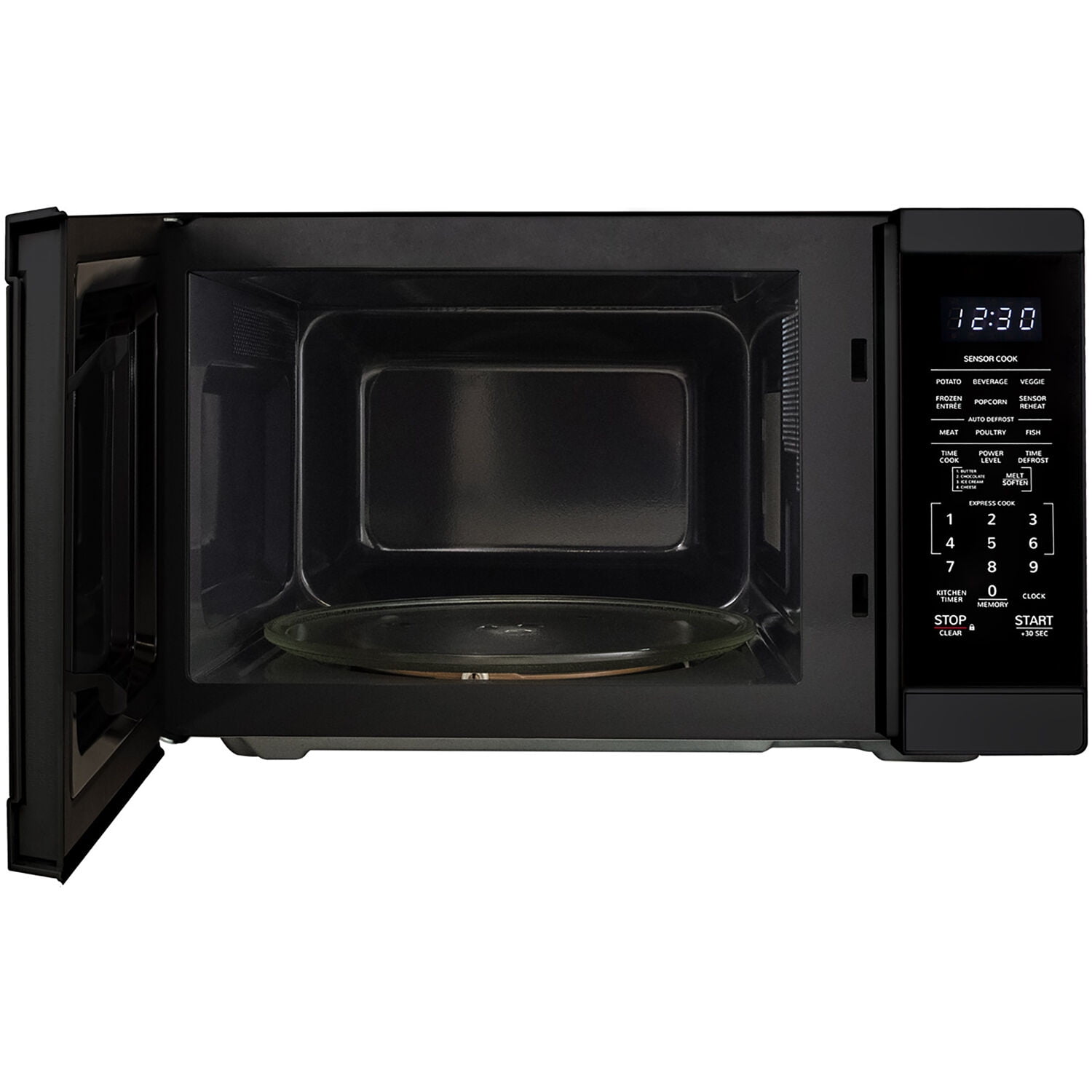 Sharp 1.4-Cu. Ft. 1100W Family-Size Microwave Oven with Sharp 1.4-Cu. Ft. 1100W Family-Size Microwave Oven with