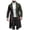 Navy, variant on QHFBli Mens Classic Trench Coat Men's Winter Wool Overcoat Long Anorak Jacket Fashionable Warm Soft Yellow XXL