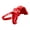Red, variant on Comfortable 3D Printed Heart Shaped Hair Hoop Headpiece Sun Hat For Daily Use