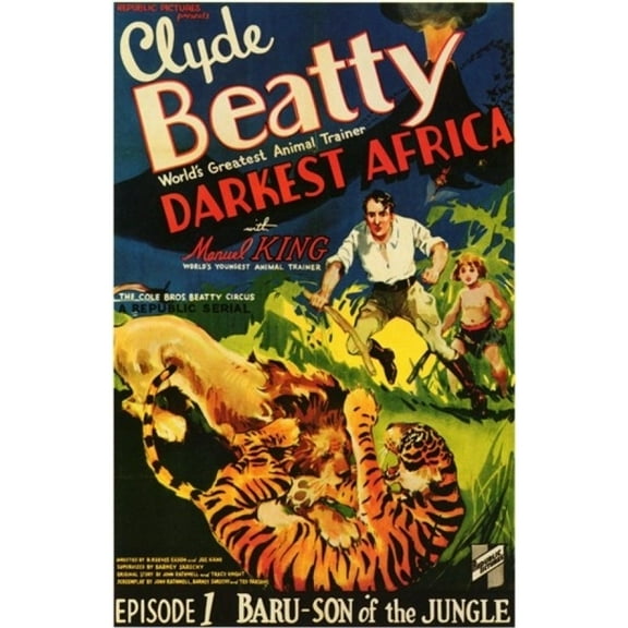 Darkest Africa Movie Poster (11 x 17)