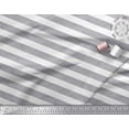 thumbnail image 3 of Soimoi Gray Rayon Fabric Watercolor Stripe Print Fabric by the Yard 56 Inch Wide, 3 of 3