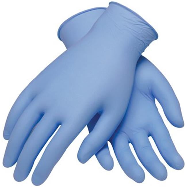 Pip Glove 63338S 8 Mil Nitrile Powdered Gloves, Small 50 Per Box