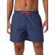 thumbnail image 1 of INSPIRAR CHIC Pantalones de baño de verano para hombres con cordón, forro de malla, bolsillo trasero, 36 azul marino, 1 of 5