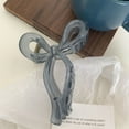 thumbnail image 4 of Waroomhouse Bow Hair Claw Hair Claw Bow Clip Plastic Bowknot Shape Hair Claw Candy Color Hair Clip Anti-slip Back Head Hair Pin Women Hair Accessories, 4 of 8