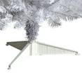 thumbnail image 6 of Nearly Natural 3' White Slim Artificial Christmas Tree Prelit 50 Warm White LED Lights, 6 of 10
