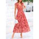 thumbnail image 3 of Vestido PRETTYGARDEN Floral sin Mangas de Tul Midi XL, 3 of 8